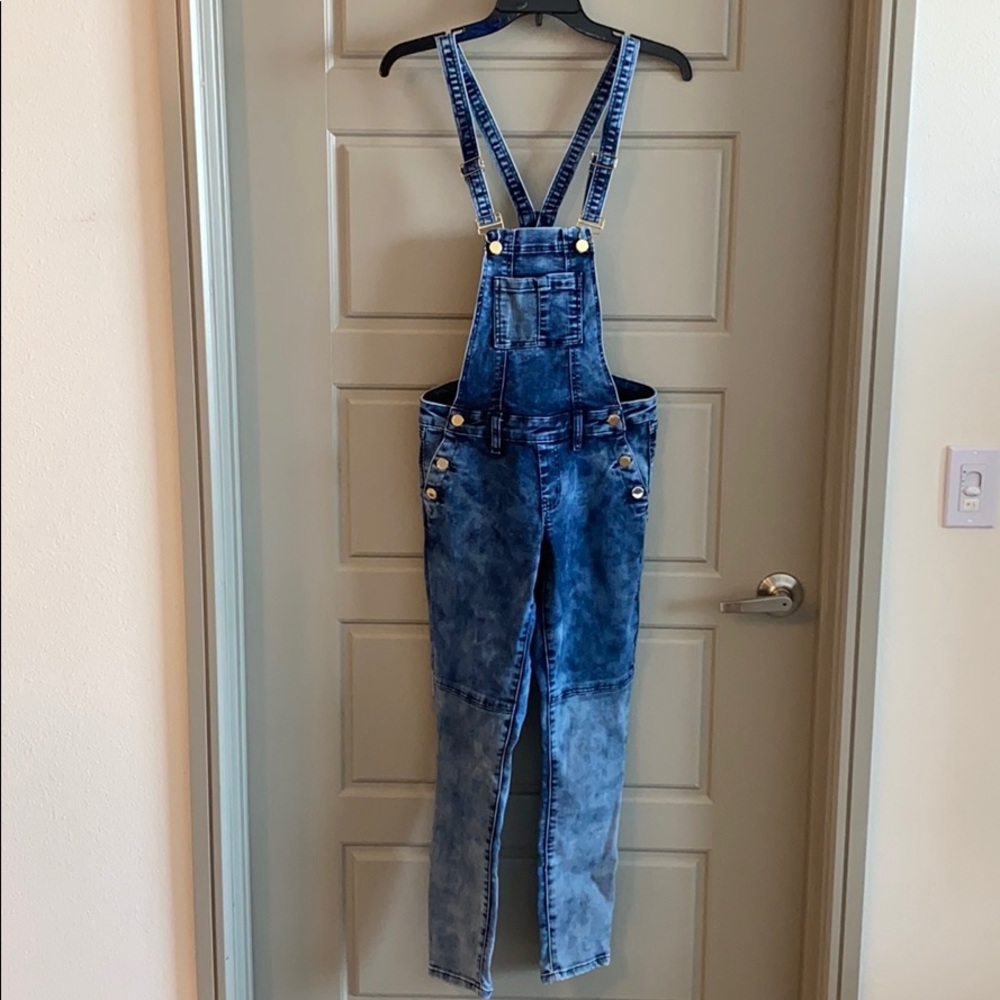 Bebe sexy overalls